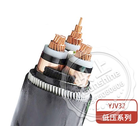 YJV32/ZC-YJV32 细钢丝铠装阻燃电力电缆