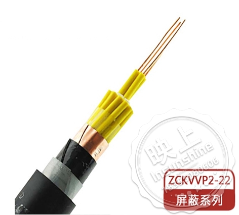 ZC-KVVP2-22 13*1.5 0.45/0.75KV铜芯聚氯乙烯绝缘聚氯乙烯护套钢带铠装铜带屏蔽阻燃控制电缆